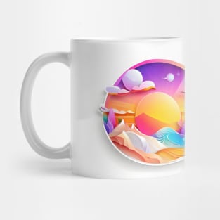 Summer vibrant design Mug